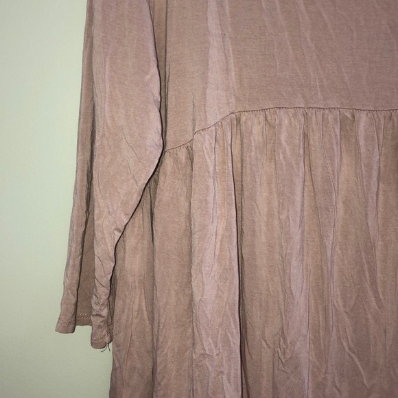 BD Collection blush baby doll top. Size M - Picture 3 of 4